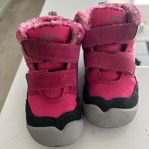 Kids Keen Knotch Chukka in Pink - 9T